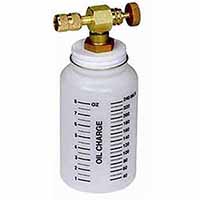 RTI 026 80208 00 Oil Charge Bottle Assy., 8 oz. Capacity, 1/4" Flare Female