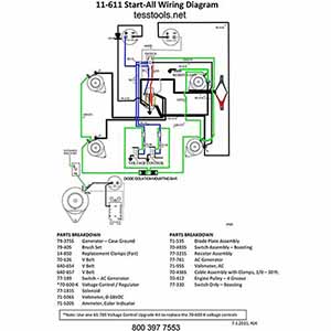 Model 11-611 Click Here for a Parts List, Wiring Diagram, and Troubleshooting Guide