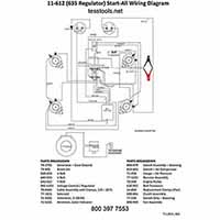 Model 11-612w/Regulator Click Here for a Parts List, Wiring Diagram, and Troubleshooting Guide