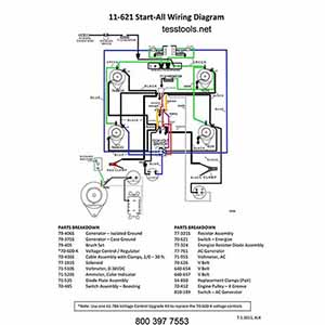 Model 11-621 Click Here for a Parts List, Wiring Diagram, and Troubleshooting Guide