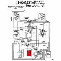 Model 11-626M Click Here for a Parts List, Wiring Diagram, and Troubleshooting Guide