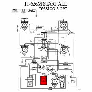 Model 11-626M Click Here for a Parts List, Wiring Diagram, and Troubleshooting Guide