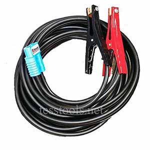 Good-All 12-376 Plug Cable & Clamps, 4 Gauge. 15 Foot