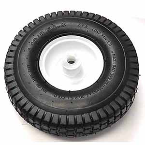 14-0017 Mi-T-M Wheel Pneu 4.10/3.50-4 5/8 Bore