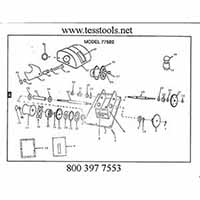 Powerwinch Model 502 Windlass Parts List