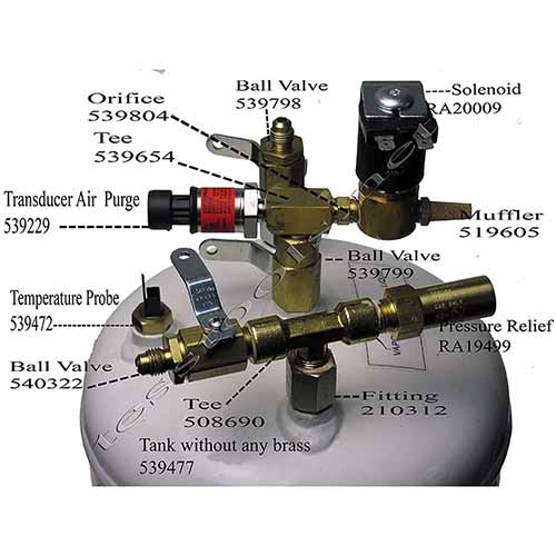 ROBINAIR 539799 VALVE, BALL