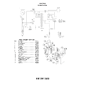 6006AGM Associated Equipment Parts List And Wiring Diagram