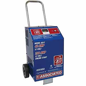 Associated  6017 Charger, 12V 40A, 200 Amp Cranking Assist