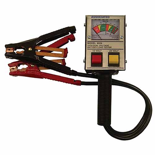 6024 Associated Equipment Hand-Held Alternator/ Battery Tester