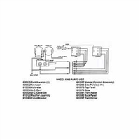 Model 6965S Associated Equipment  Wiring and  Parts Breakdown