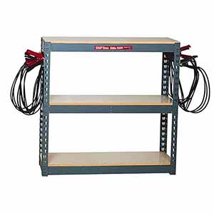 Associated  Model 6086 Battery Charging Rack Features Stores Up To 15 Batteries On Convenient Three Shelfs