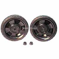 Associated 611157 Rubber Wheel Kit 6 Inch