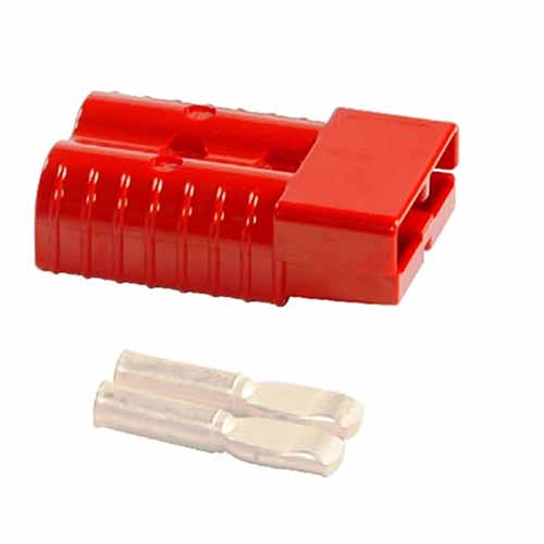 Goodall 71-402 Plug, Red w/ Contacts, 1/0 ga. (for 12-600 series)