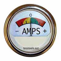 Goodall 71-520S Ammeter w/ Color Indication