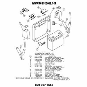 Model 850 Click here for a Parts List