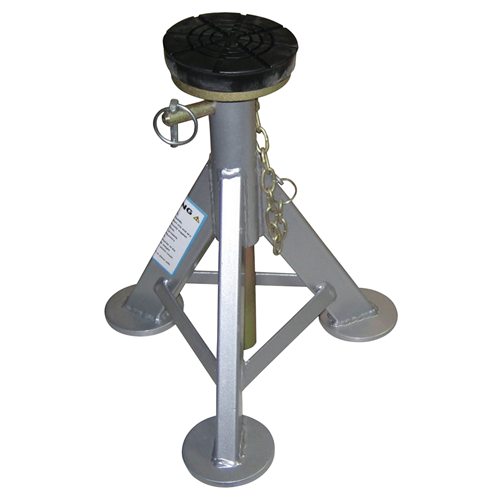 14980 Ame 6 Ton Jack Stands, Flat Rubber Top, 3 Tons Each