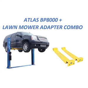 ATLAS BP8 & LAWN MOWER ADAPTER COMBO (WILL CALL)