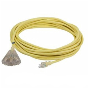 SL-747L Bayco 50' 12/3 Ext Cord Triple Tap