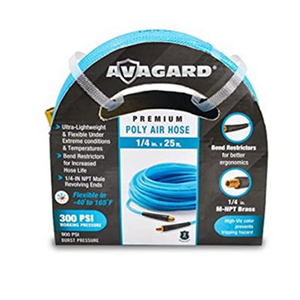 10011217 Blubird 1/4" X 25' Poly Air Hose 300 Psi