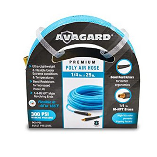 10011217 Blubird 1/4" X 25' Poly Air Hose 300 Psi