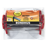 13348 Bondhus Corp. 6Pc Set Graduated T-Hnds 2-6M