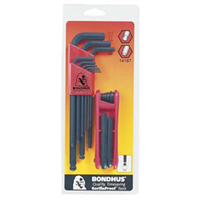 14187 Bondhus Corp. 9Pc L Set/7Pc Foldup