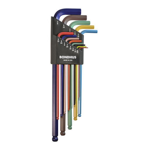 69637 Bondhus Corp. 13 Pc Colorguard L Wrench Xl