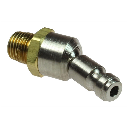 16-04BS Coil Hose Tstyle Ball Swivel Connector1/4"Auto Interchange