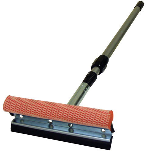 9045RA Carrand Squeegee 8" Metal Head With 21 - 36" Ext Handle