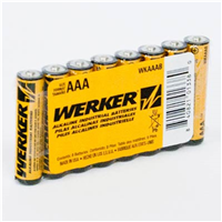 BATAAA4PK Chaos Safety Supplies Werker Aaa Alkaline Batteries 4Pk