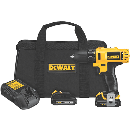 DCD710S2 Dewalt 12V Li-Ion Drill Driver Kit