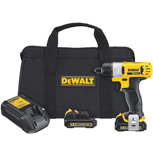 DCF610S2 Dewalt 12V Li-Ion Screwdriver Kit