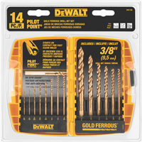 DW1169 Dewalt 14Pc Drill Bit Set