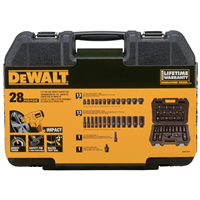 DWMT19244 Dewalt Dewalt 28Pc Sae 1/2"Dr Im Socket Combo Set