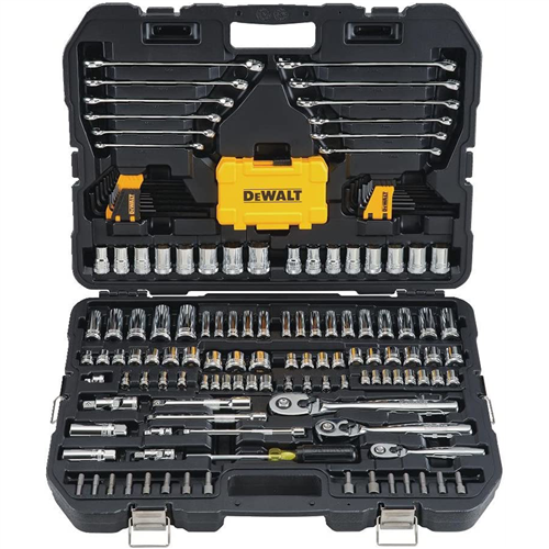 DWMT73803 Dewalt Mechanics Tools Kit And Socket Set, 168-Piece