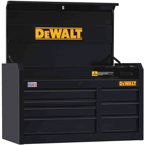 DWST24071 Dewalt 7-Drawer Chest, 41" X 21 In., Black