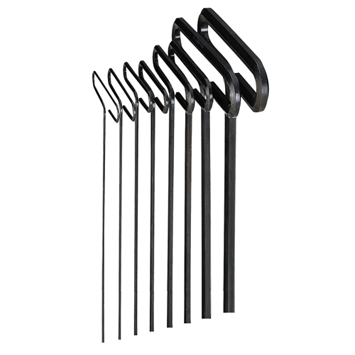 33198 Eklind Tool Company Hex Key Set 8 Pc T-Handle 9In Sae 3/32-1/4In.