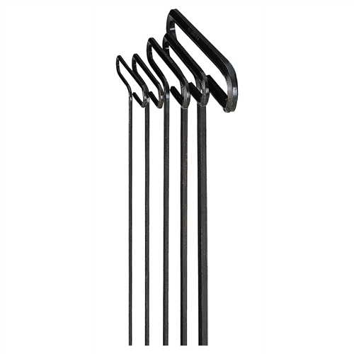 35195 Eklind Tool Company Hex Key Set 5 Pc T-Handle 9In. Metric 2.5-6Mm