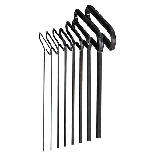 35198 Eklind Tool Company Hex Key Set 8 Pc T-Handle 9In. Metric 2-10Mm