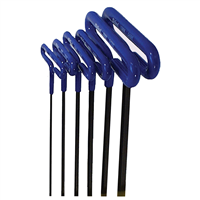 55166 Eklind Tool Company Hex Key Set 6 Pc T-Handle 6In. Metric 2-6Mm Cush