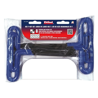 55168 Eklind Tool Company Hex Key Set 8 Pc T-Handle 6In. Metric 2-10Mm Cush