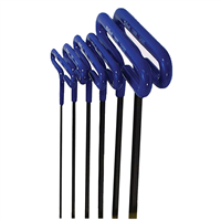 55196 Eklind Tool Company Hex Key Set 6 Pc T-Handle 6In. Metric 2-6Mm Cush