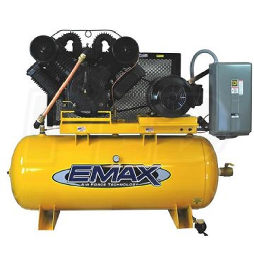 EP20H120V3 Emax Compressor Compressor 20 Hp 2 Stg 3 Ph Horz 120 Gal