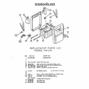 Model ES6000 Click here for a Parts List