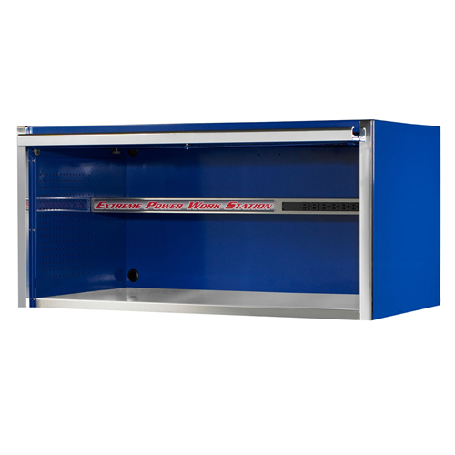 EX5501HCBL Extreme Tools 55 In. Extreme Power Work Station Hutch, Blue