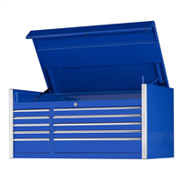 EX5510CHBL Extreme Tools 55 In. 10-Drawer Professional Tool Chest, Blue