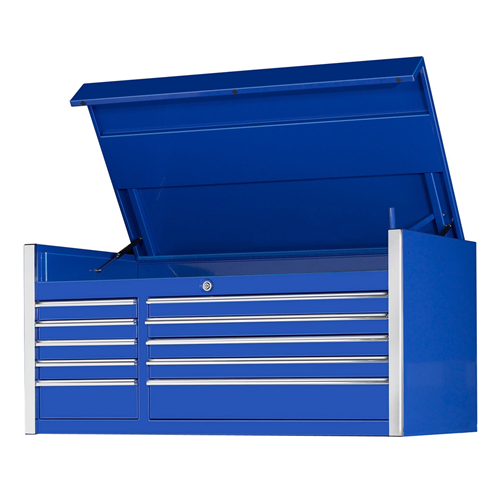 EX5510CHBL Extreme Tools 55 In. 10-Drawer Professional Tool Chest, Blue