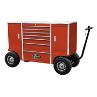 TXPIT7009RD Extreme Tools Extreme Tools 70" 7 Drawer/2 Comprtmt Pit Box, Red