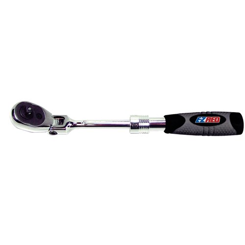 MR14FL E-Z Red 1/4 Inch Drive Extendable Flex Head Ratchet