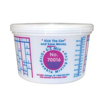 70016 E-Z Mix 1 Pint Disposable Mixing Cups 100/Box